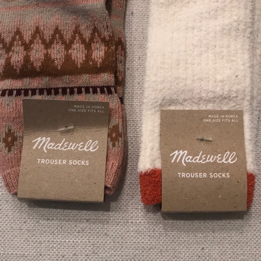 NWT Madewell Trouser Socks